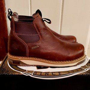 Georgia Boot Waterproof Steel Toe Chelsea Work Boot